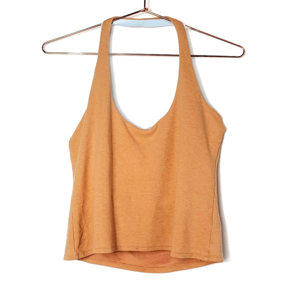 Horny Toad • Knit Halter Bralette Crop Tank